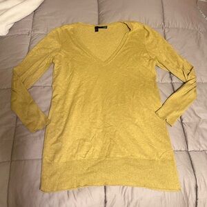 Eileen Fisher Cashmere Yellow Knit Top
